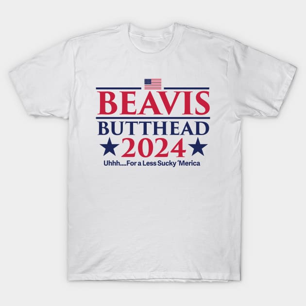 Beavis Butthead 2024 T-Shirt by MindsparkCreative